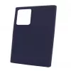 Capa de silicone Premium Soft Touch Evelatus para Samsung Galaxy Note 20 Ultra Azul-meia-noite