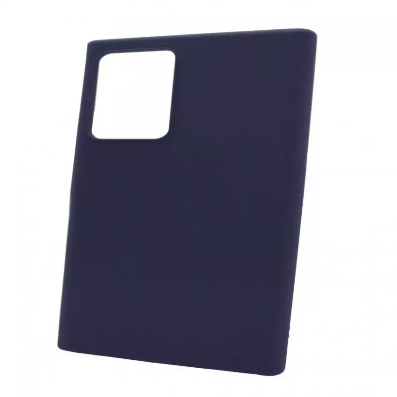 Capa de silicone Premium Soft Touch Evelatus para Samsung Galaxy Note 20 Ultra Azul-meia-noite