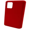 Capa de silicone Premium Soft Touch Evelatus para Samsung Galaxy S20 Plus Vermelho