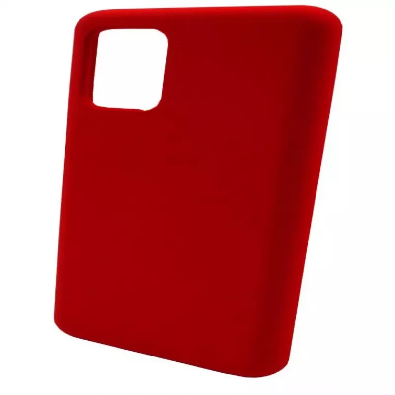 Capa de silicone Premium Soft Touch Evelatus para Samsung Galaxy S20 Plus Vermelho