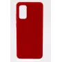 Capa de silicone Premium Soft Touch Evelatus para Samsung Galaxy S20 Plus Vermelho