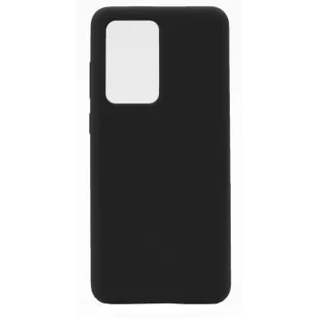 Capa de silicone Premium Soft Touch Evelatus para Samsung Galaxy S20 Ultra Preto