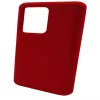 Capa de silicone Premium Soft Touch Evelatus para Samsung Galaxy S20 Ultra Vermelho
