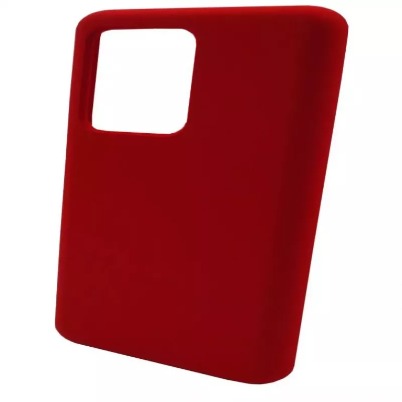 Capa de silicone Premium Soft Touch Evelatus para Samsung Galaxy S20 Ultra Vermelho