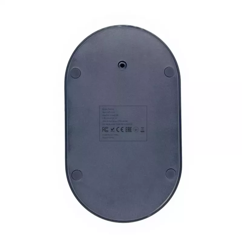 Candeeiro de secretária Evelatus com carregador sem fios EWC07 preto