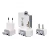 Adaptador de viagem Evelatus com carregador sem fios EWC06 branco