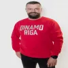 T-shirt Dinamo mulher L DINAMO com estampa metálica vermelha branca