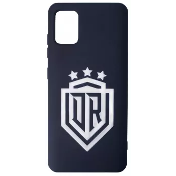 Capa de silicone Soft Touch Evelatus para Samsung Galaxy A41 DR Logo N1 branca