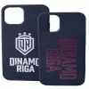 Capa de silicone Soft Touch Evelatus para iPhone 12 Pro DR Logo N2 vermelha preta