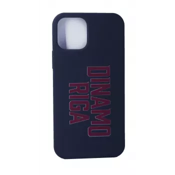 Capa de silicone Soft Touch Evelatus para iPhone 12 Pro DR Logo N2 vermelha preta