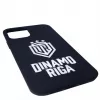 Capa de silicone Soft Touch Evelatus para iPhone 12 Pro DR Logo N4 branca preta