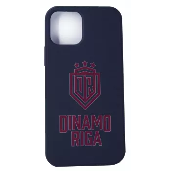 Capa de silicone Soft Touch EVELATUS para iPhone 12 Pro DR Logo N4 vermelha