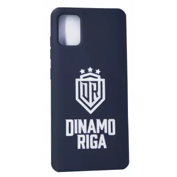 Capa de silicone Soft Touch Evelatus para Samsung Galaxy A41 DR Logo N4 branca preta