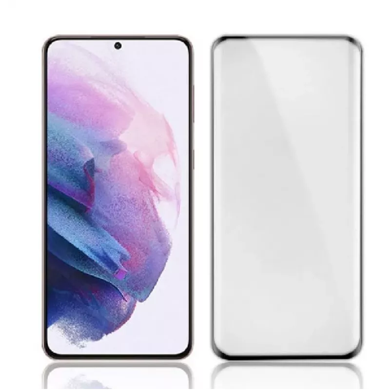 Evelatus Samsung Galaxy S21 Plus 2.5D Full Cover Japan Glue Glass Anti-Static Película de vidro temperado