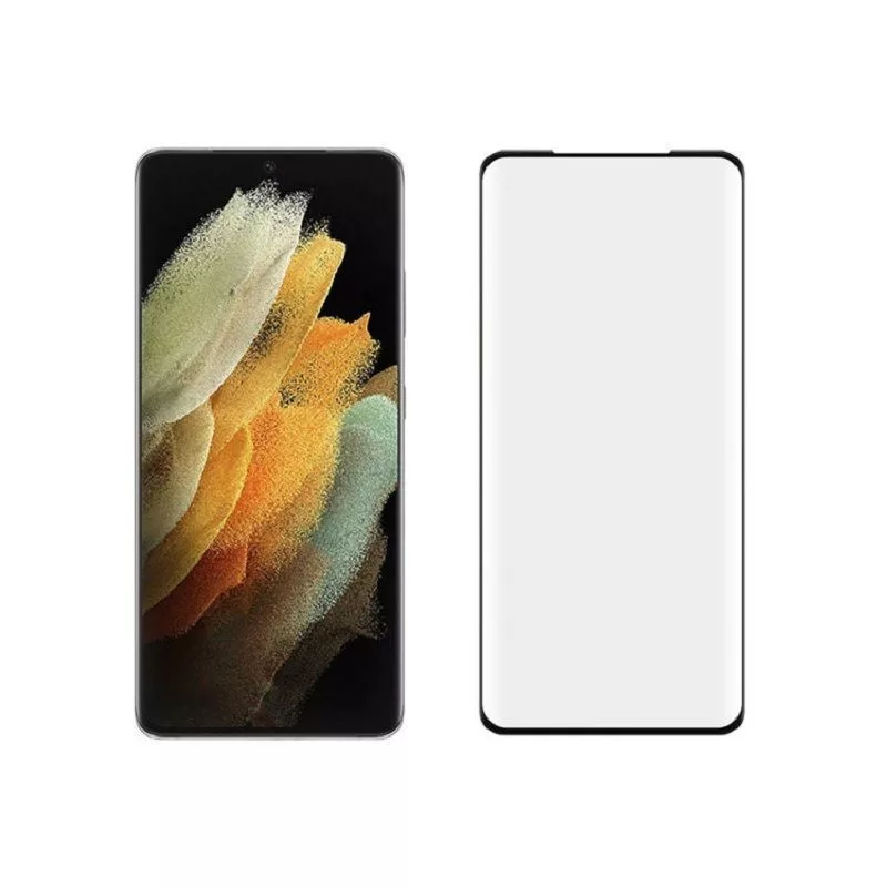 Evelatus Samsung Galaxy S21 Ultra 3D Full Cover Japan Glue Glass Anti-Static Película