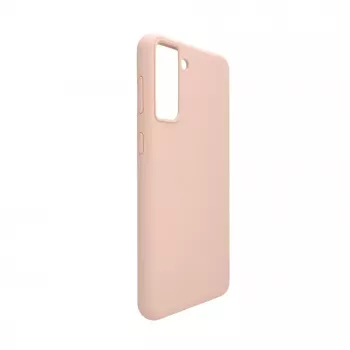 Evelatus Capa de silicone Soft Touch Premium para Samsung Galaxy S21 Plus Sand Powder