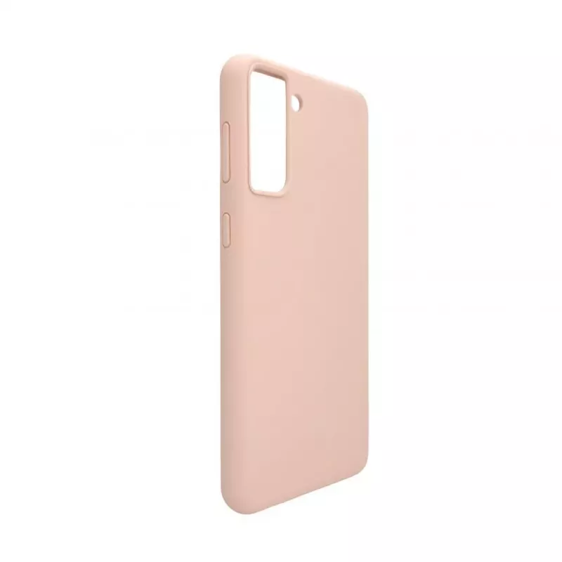 Evelatus Capa de silicone Soft Touch Premium para Samsung Galaxy S21 Plus Sand Powder
