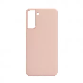 Evelatus Capa de silicone Soft Touch Premium para Samsung Galaxy S21 Plus Sand Powder