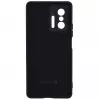 Evelatus Capa de silicone Nano Soft Touch TPU para Xiaomi Redmi Note 10S / Poco M5s preta