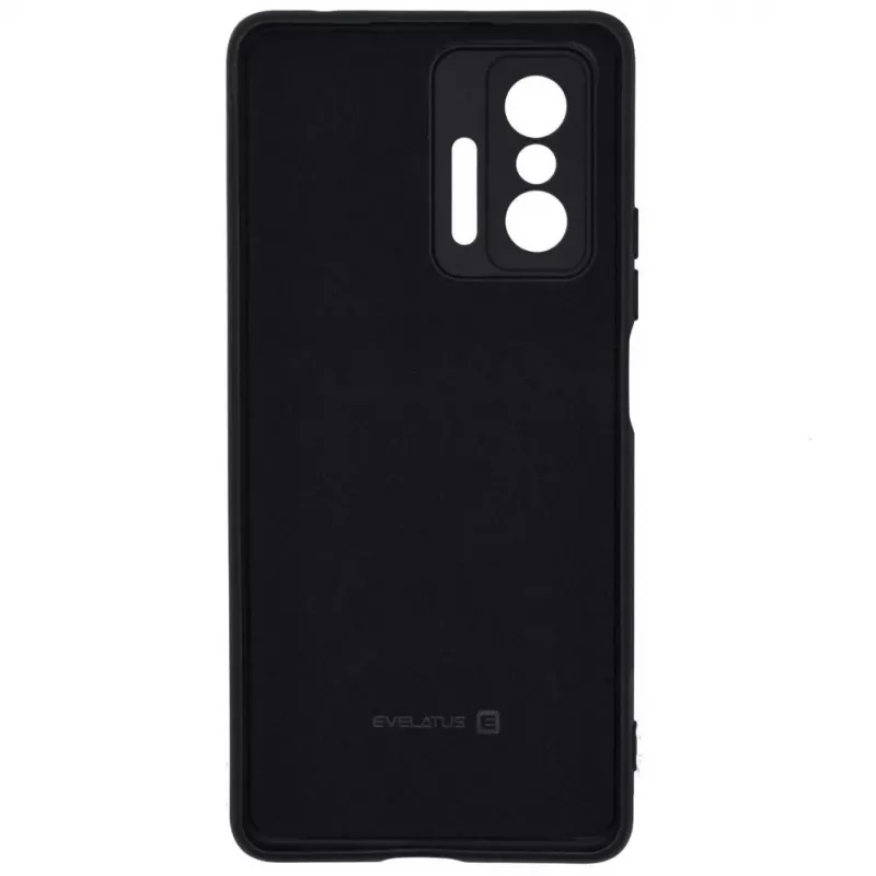 Evelatus Capa de silicone Nano Soft Touch TPU para Xiaomi Redmi Note 10S / Poco M5s preta