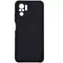 Evelatus Capa de silicone Nano Soft Touch TPU para Xiaomi Redmi Note 10S / Poco M5s preta