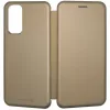 Evelatus Capa tipo livro para Samsung Galaxy A02s dourada