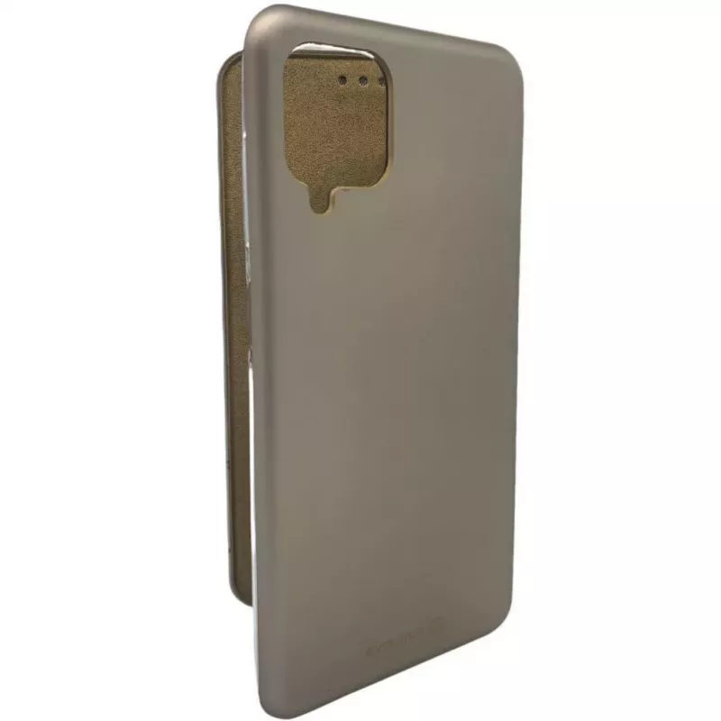 Evelatus Capa tipo livro para Samsung Galaxy A12 / M12 dourada