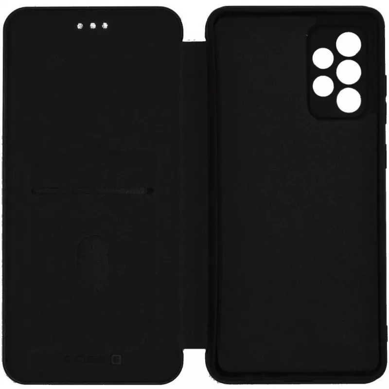 Evelatus Capa tipo livro para Samsung Galaxy A72 preta
