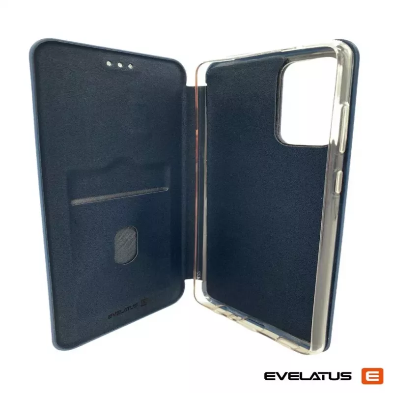 Evelatus Capa tipo livro para Samsung Galaxy A72 azul