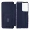 Evelatus Capa tipo livro para Samsung Galaxy S21 Ultra azul