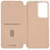 Evelatus Capa tipo livro para Samsung Galaxy S21 Ultra Rose Gold