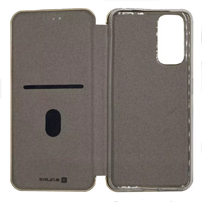 Evelatus Capa tipo livro para Xiaomi POCO M3 / Redmi 9T / Redmi Note 9 4G - dourada