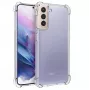Evelatus Samsung Galaxy S21 Plus capa de silicone militar à prova de choque TPU transparente