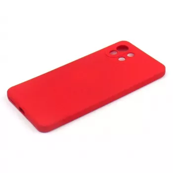 Evelatus capa de silicone Nano Soft Touch TPU para Xiaomi Mi 11 Lite / 11 Lite 5G / 11 Lite 5G NE - vermelha