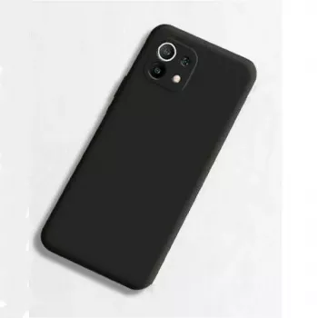 Evelatus Xiaomi Mi 11 Lite / 11 Lite 5G / 11 Lite 5G NE capa de silicone Nano Soft Touch TPU preta