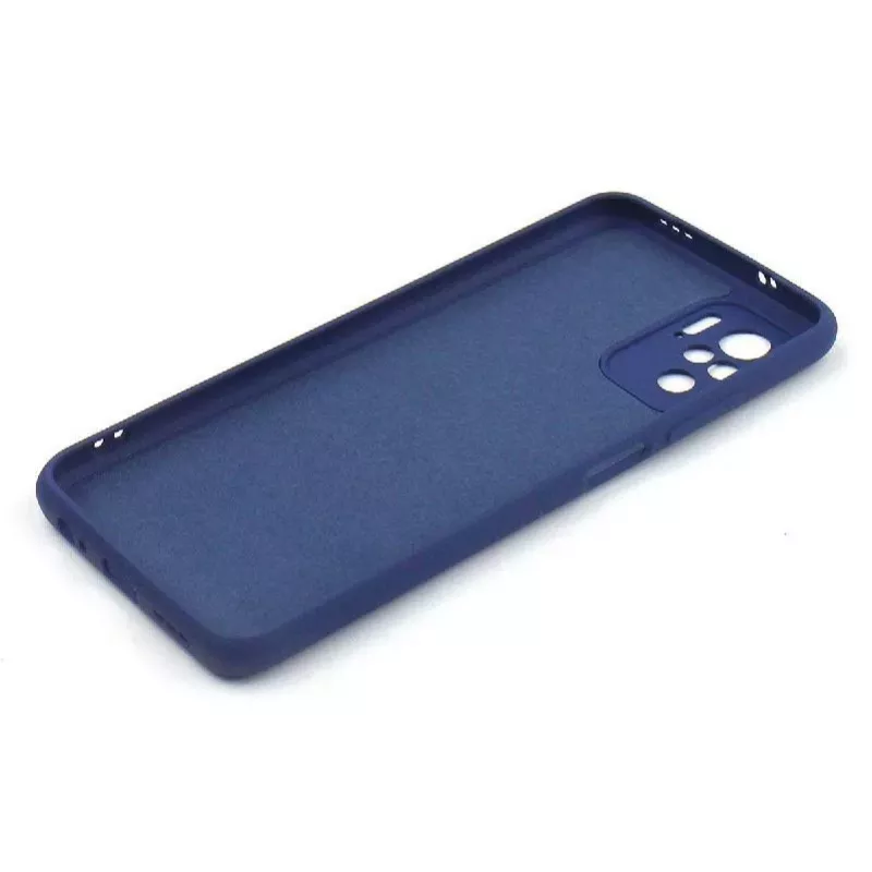 Evelatus Xiaomi Redmi Note 10S / Poco M5s capa de silicone Nano Soft Touch TPU azul