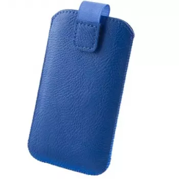 GreenGo Samsung Galaxy Note 2 Mono XXXXL capa tipo carteira azul