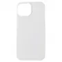 EVELATUS Apple iPhone 13 Mini Capa em Silicone Premium Soft Touch Branca