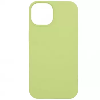 Evelatus Apple iPhone 13 Capa em Silicone Premium Soft Touch Verde-matcha