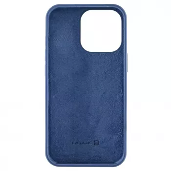 Evelatus Apple iPhone 13 Pro Capa em Silicone Premium Soft Touch Azul-cobalto