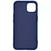 Evelatus Apple iPhone 13 Pro Max Capa em Silicone Premium Soft Touch Azul-cobalto