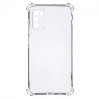 Evelatus Samsung Galaxy A03s Capa em silicone TPU à prova de choques Military transparente