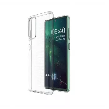 Evelatus Samsung Galaxy S20 FE / S20 FE 5G Capa em silicone transparente 1,5 mm TPU transparente