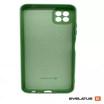 Evelatus Samsung Galaxy A22 5G Capa em silicone Premium Soft Touch verde