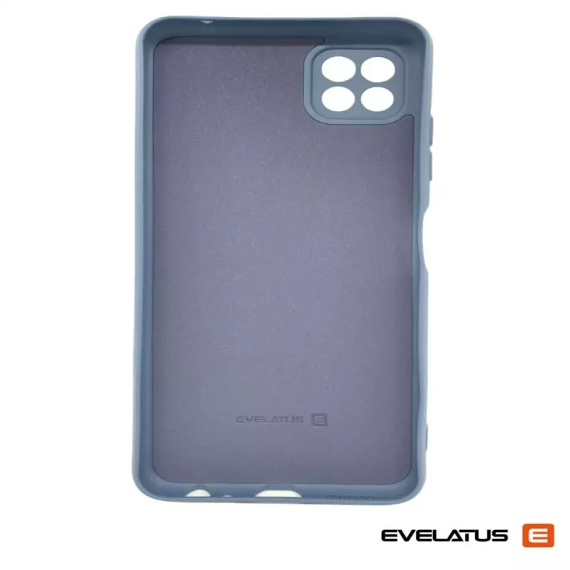 Evelatus Capa em silicone Premium Soft Touch para Samsung Galaxy A22 5G - cinzento