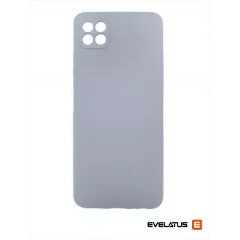 Evelatus Capa em silicone Premium Soft Touch para Samsung Galaxy A22 5G - cinzento