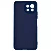 Evelatus Xiaomi Mi 11 Lite / 11 Lite 5G / 11 Lite 5G NE Capa em nano silicone Soft Touch TPU azul-marinho