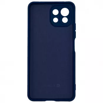 Evelatus Xiaomi Mi 11 Lite / 11 Lite 5G / 11 Lite 5G NE Capa em nano silicone Soft Touch TPU azul-marinho