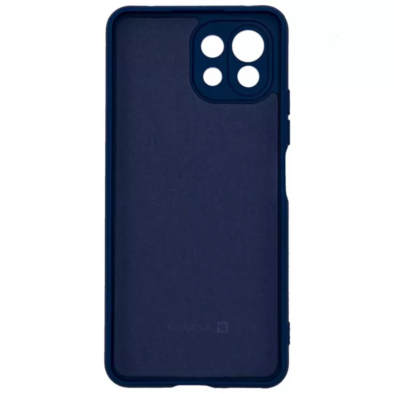 Evelatus Xiaomi Mi 11 Lite / 11 Lite 5G / 11 Lite 5G NE Capa em nano silicone Soft Touch TPU azul-marinho