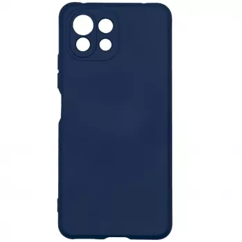 Evelatus Xiaomi Mi 11 Lite / 11 Lite 5G / 11 Lite 5G NE Capa em nano silicone Soft Touch TPU azul-marinho